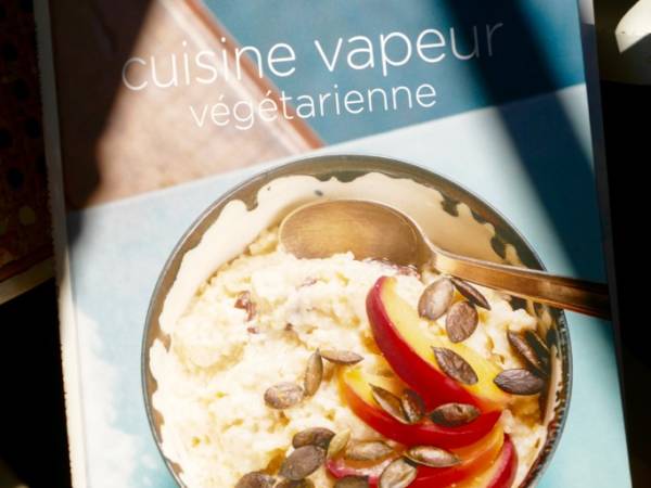 Sortie de mon livre Cuisine Vapeur